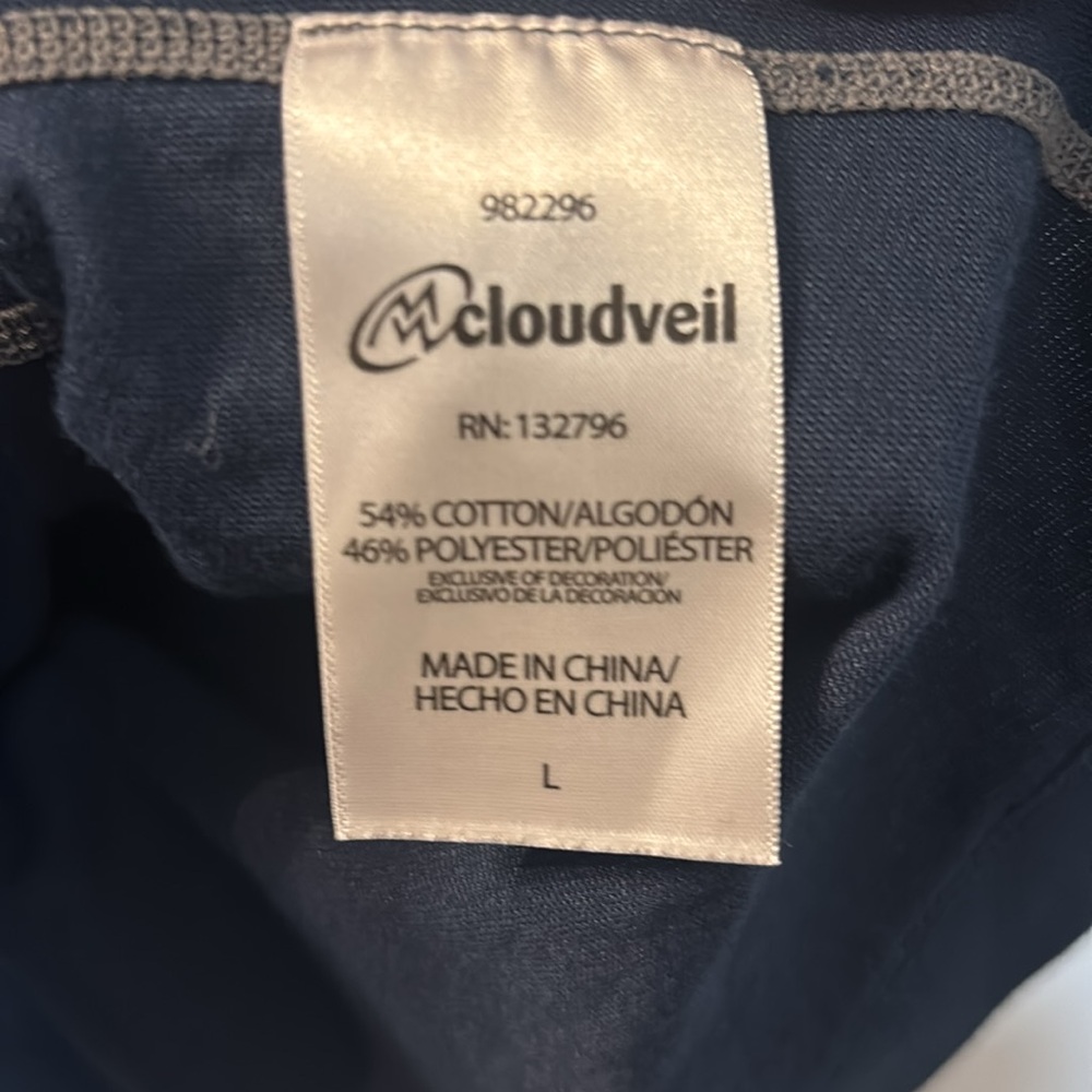 Cloudveil Navy Quarter-Zip Pullover - image 4